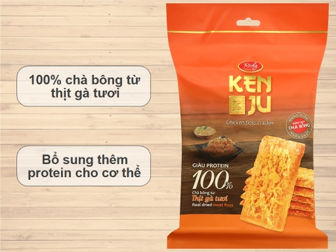 Bánh quy chà bông Richy Kenju gói 192g