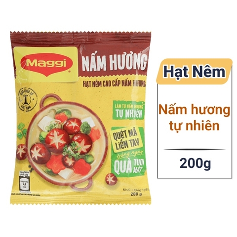 Hạt nêm cao cấp Maggi nấm hương gói 200g