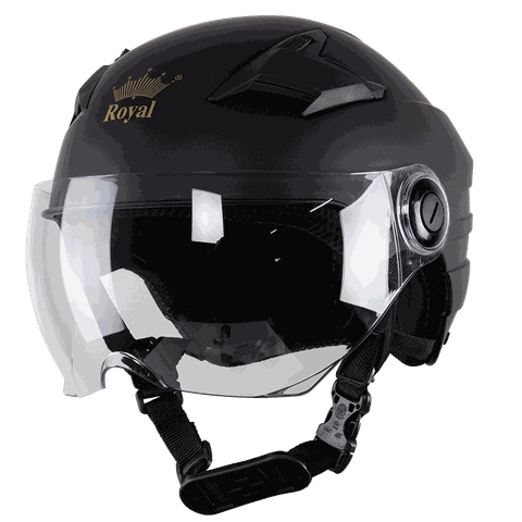 Mũ bảo hiểm nửa đầu Royal M152K Đen Mờ (Liên hệ nhận báo giá)