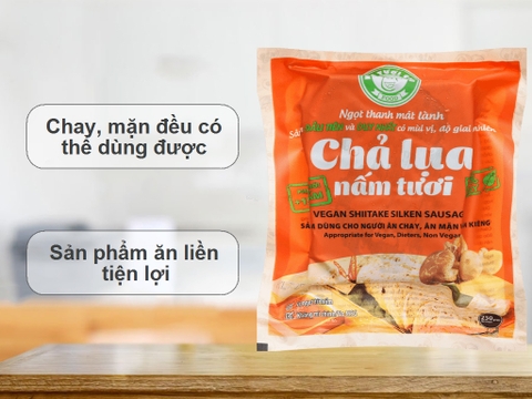 Chả lụa Nấm Tươi Cười gói 250g