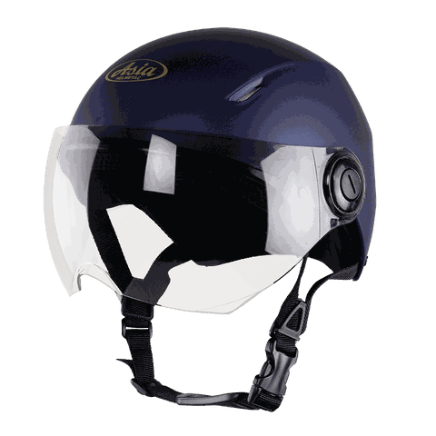 Mũ bảo hiểm nửa đầu Asia MT-155K Xanh Mực Mờ (Liên hệ nhận báo giá)