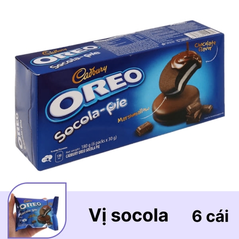 Bánh Oreo Cadbury socola hộp 180g