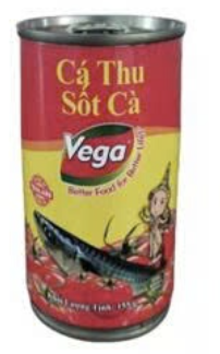 Cá thu sốt cà Vega 155g