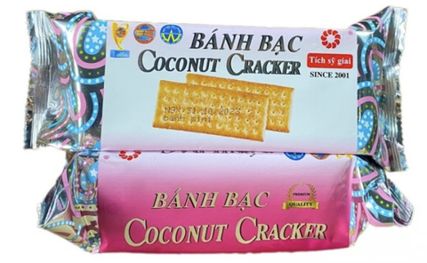 Bánh vị Dừa Mini Vuông 79g