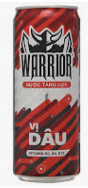 Nước TL- Dâu Warrior lon 325ml