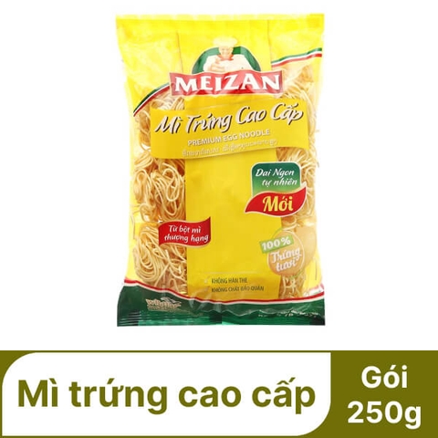 Mì trứng cao cấp Meizan gói 250g