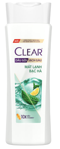 CLEAR Dầu Gội Mát Lạnh Bạc Hà 350G