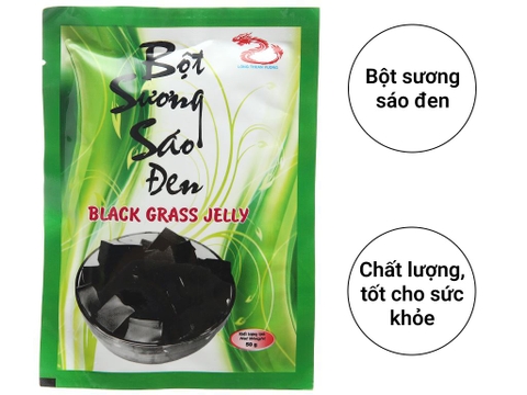 Bột sương sáo đen con rồng Konkon gói 50g