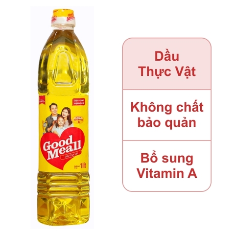 Dầu thực vật Good Meall chai 1 lít