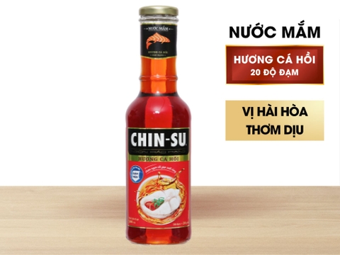 Nước mắm hương cá hồi hảo hạng Chinsu 16 độ đạm chai 500ml