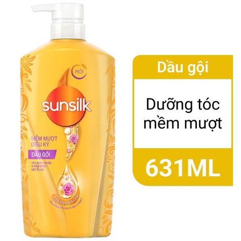 Dầu gội Sunsilk mềm mượt diệu kỳ 631ml