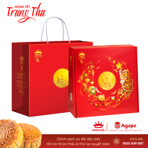 Bánh Trung Thu truyền thống (hộp 4 bánh)