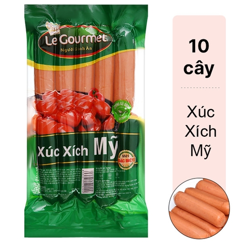 Xúc xích Mỹ Le Gourmet gói 500g