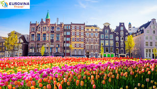 TOUR HÀ LAN - ngày sinh Nữ hoàng, công viên hoa Keukehof