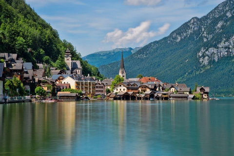 Lễ hội hoa thủy tiên - làng cổ Hallstatt - Salzburg