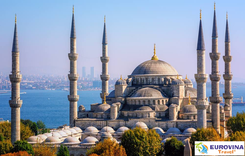 DU LỊCH THỔ NHĨ KỲ VÀ NGHỈ BIỂN 7N6Đ