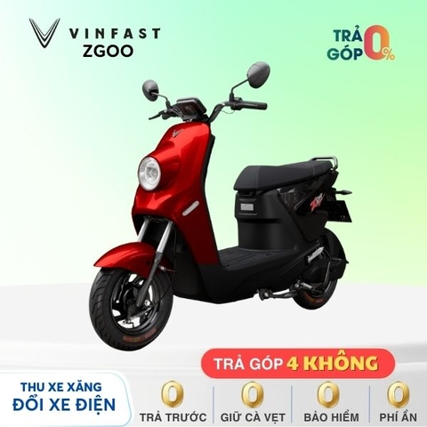 Xe máy điện VinFast ZGOO - ĐỎ