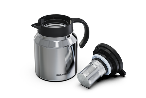 Ấm giữ nhiệt inox 1.0 L Sunhouse Healthy KS-TH1000I