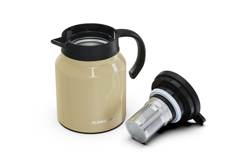 Ấm giữ nhiệt inox 1.0 L Sunhouse Healthy KS-TH1000IY