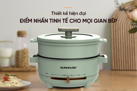 Lẩu điện đa năng 4L Sunhouse SHD4540