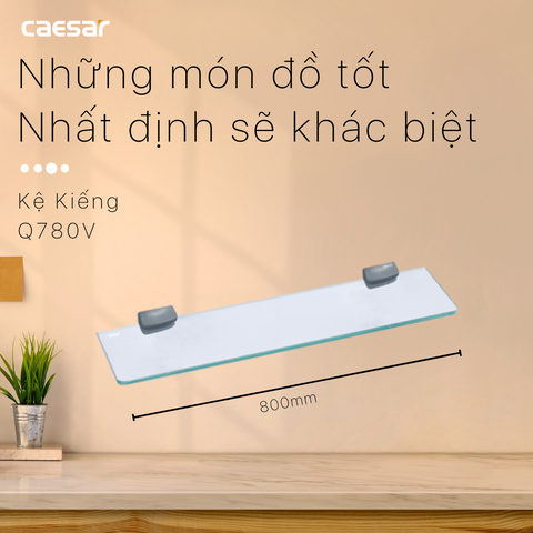 Bộ gương kệ Caesar M710 80x60 cm