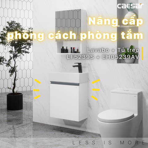 Bộ Lavabo tủ Caesar LF5239S + EH05239AV