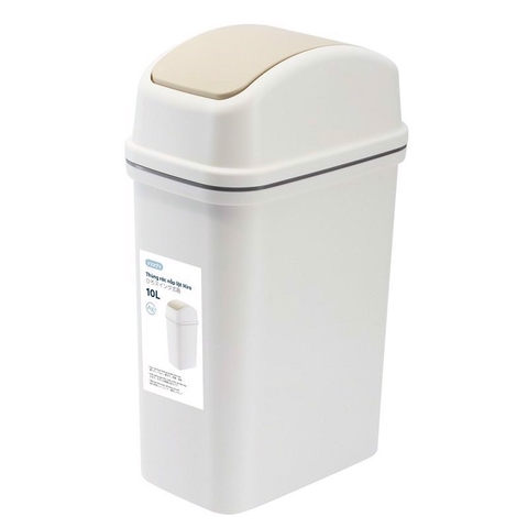 Thùng rác nắp lật INOCHI Hiro 10L có lõi