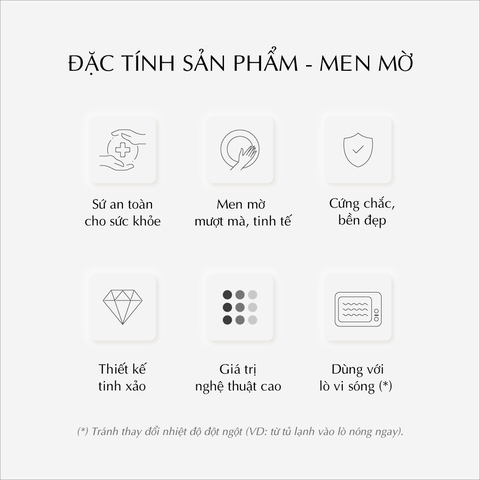 Bộ đồ ăn sứ Minh Long 10 sản phẩm - Timeless - Rực rỡ Việt Nam