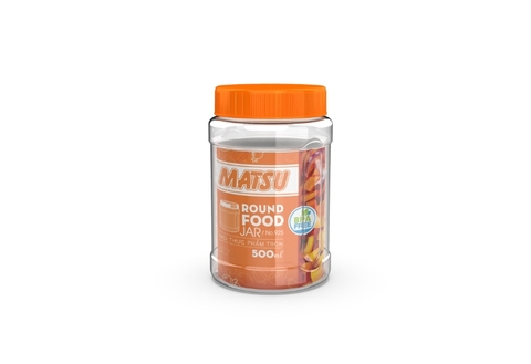 Hũ Thực Phẩm nhựa Duy Tân Matsu Tròn 500ml No.F925