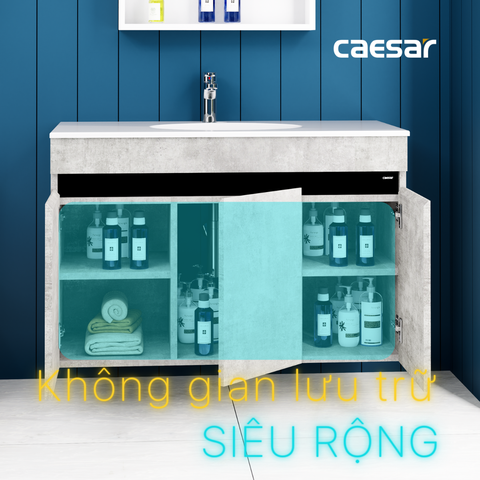 Bộ Lavabo tủ Caesar LF5028 + EH05028ASV