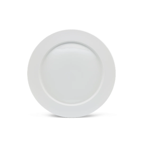 Dĩa tròn sứ Minh Long - Gastroline - Trắng