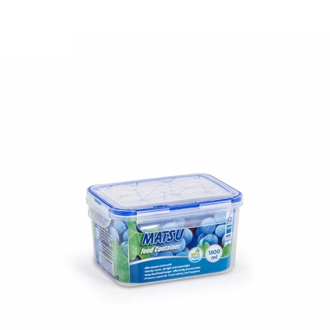 Hộp Thực Phẩm Chữ Nhật nhựa Duy Tân 1500ml No.434