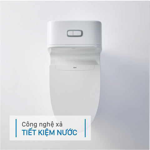 Bồn cầu 2 khối INAX AC-832VN xả nhấn Aqua Ceramic (AC832VN)