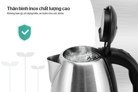 Ấm siêu tốc inox Sunhouse SHD1182