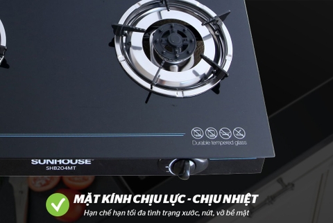 Bếp gas dương kính Sunhouse SHB204MT