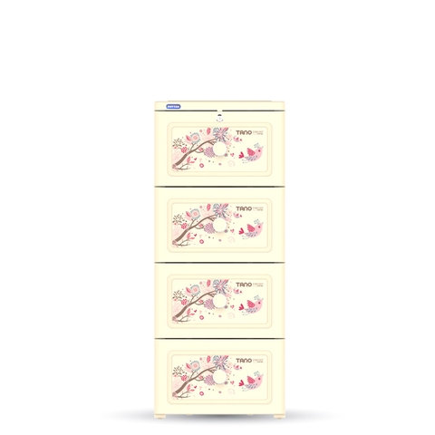 Tủ nhựa Duy Tân TANO 4 Ngăn No.221/4