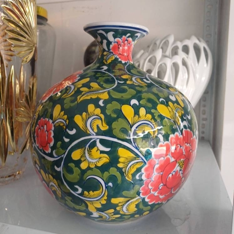 Bình hút lộc Bát Tràng 22cm