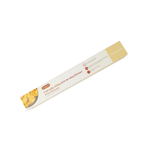 Cuộn giấy chống dính đa năng INOCHI Shinsen 30cmx5m - Nâu
