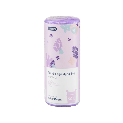 Túi rác tiện dụng INOCHI Mori-Soji 50L (Size L) Hương Lavender