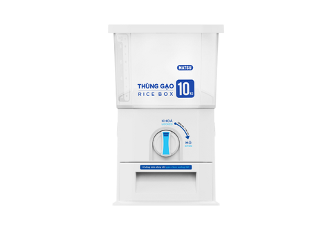 Tủ gạo Clear 10kg nhựa Duy Tân No.1754