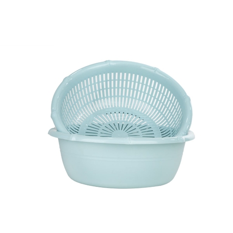 Bộ thau rổ đốt trúc 3T2 Hokori Việt Nhật 2326-1
