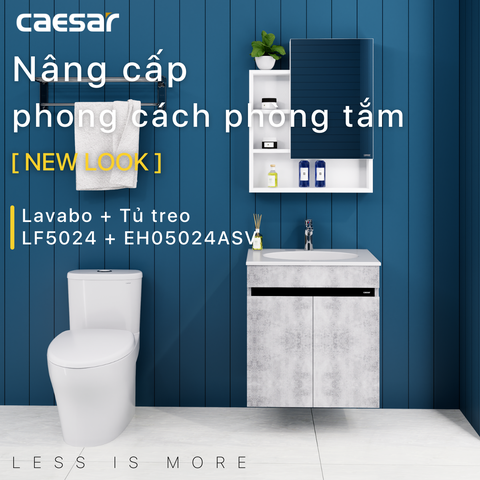 Bộ Lavabo tủ Caesar LF5024-EH05024ASV