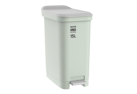 Thùng rác Matsu Slim 15L nhựa Duy Tân No.1659