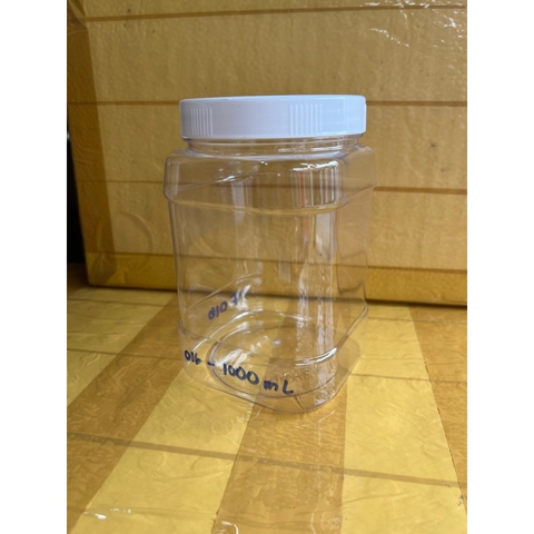 Hũ vuông nhựa Duy Tân No.016