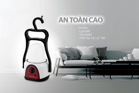 Đèn tích điện đa năng 360 Sunhouse SHE-6848LA