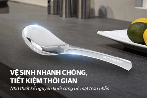 Bộ 2 Thìa muỗng canh165 inox Sunhouse KS-S2PO165I