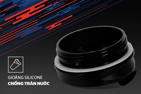 Bình giữ nhiệt Biozone nắp màu đen KB-WA500PB