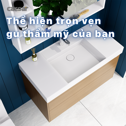Bộ Lavabo tủ Caesar LF5386 + EH05386DWV