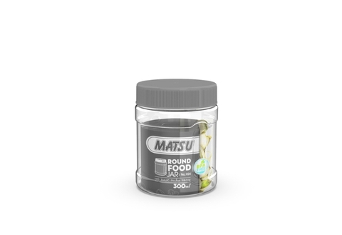 Hũ Thực Phẩm nhựa Duy Tân Matsu Tròn 300ml No.F924