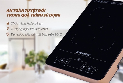 Bếp hồng ngoại cảm ứng Sunhouse SHD6015